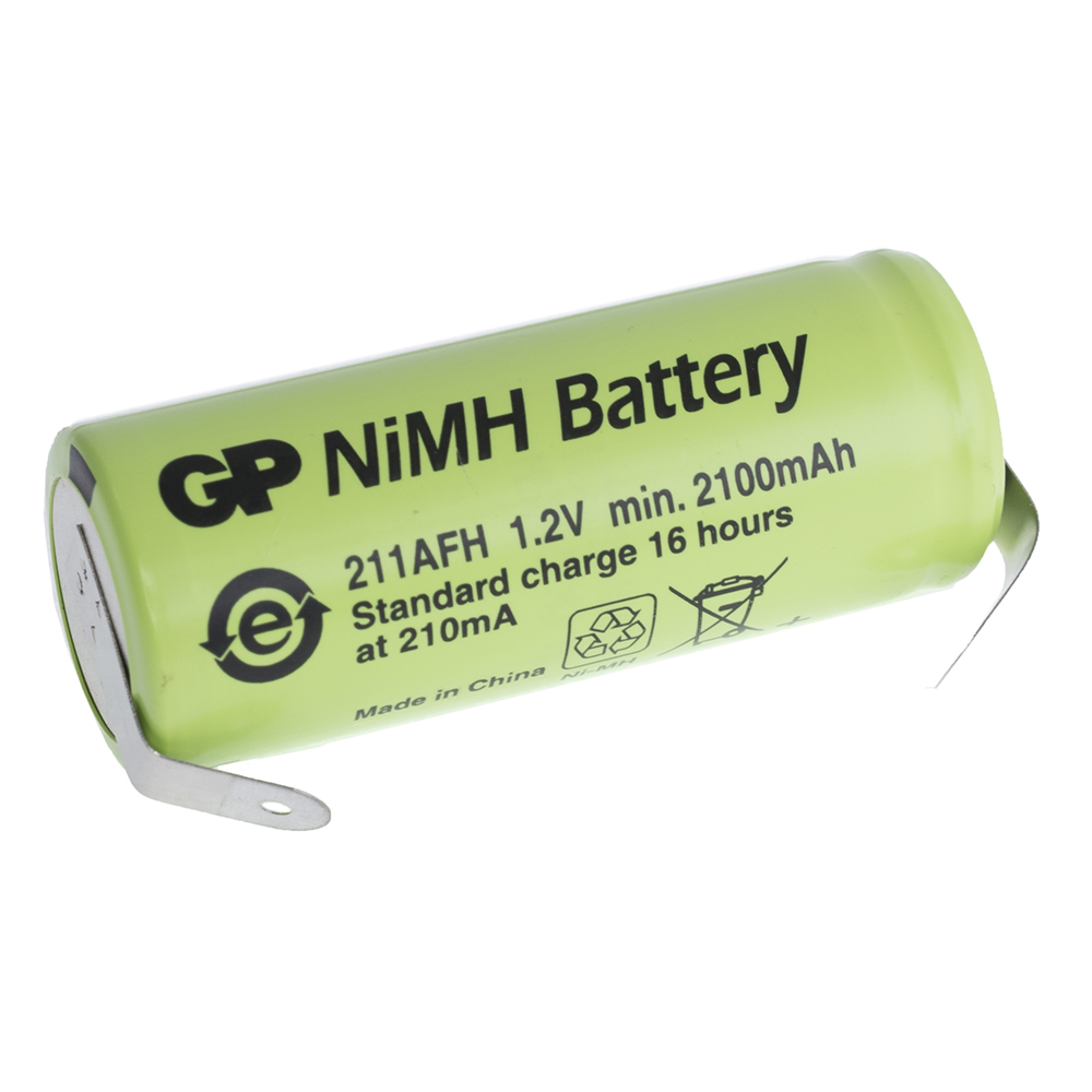 NiMH 2100mAh, 1,2V, 4/5A GP Batteries, нікель-метал-гідридний акумулятор ACCU-4/5A/2100-GP ( 211AFH/ST)