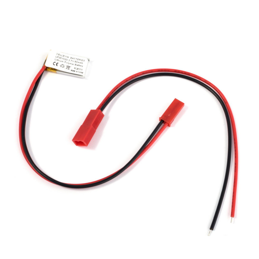 LiPo 50 mAh, 3,7V, 3x10x20мм Cellevia акумулятор літій-полімерний ACCU-LP301020/CL LiPo 50 mAh, 3,7V, 3x10x20мм Cellevia акумулятор літій-полімерний ACCU-LP301020/CL