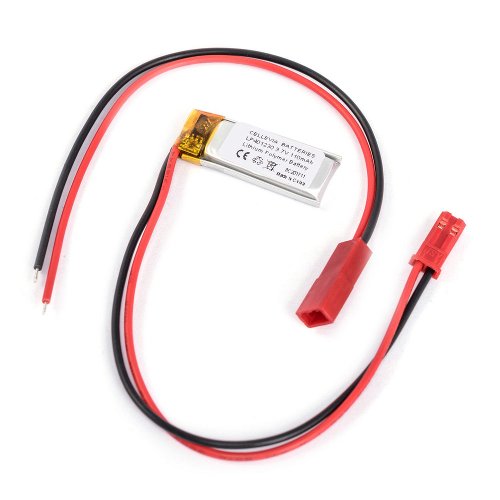 LiPo 110 mAh, 3,7V, 4x12x30мм Cellevia акумулятор літій-полімерний ACCU-LP401230/CL