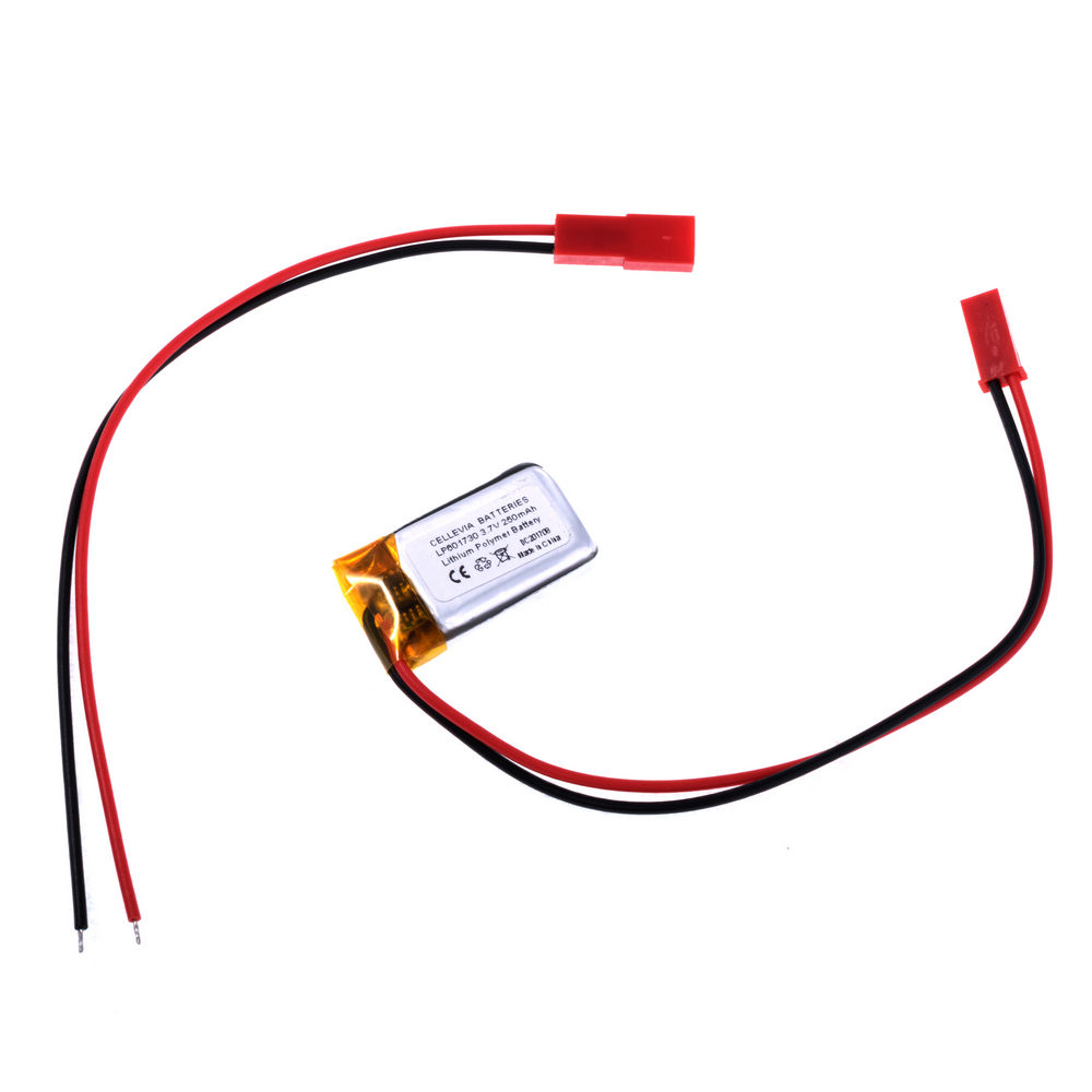 LiPo 250 mAh, 3,7V, 6x17x30 Cellevia акумулятор літій-полімерний ACCU-LP601730/CL LiPo 250 mAh, 3,7V, 6x17x30 Cellevia акумулятор літій-полімерний ACCU-LP601730/CL