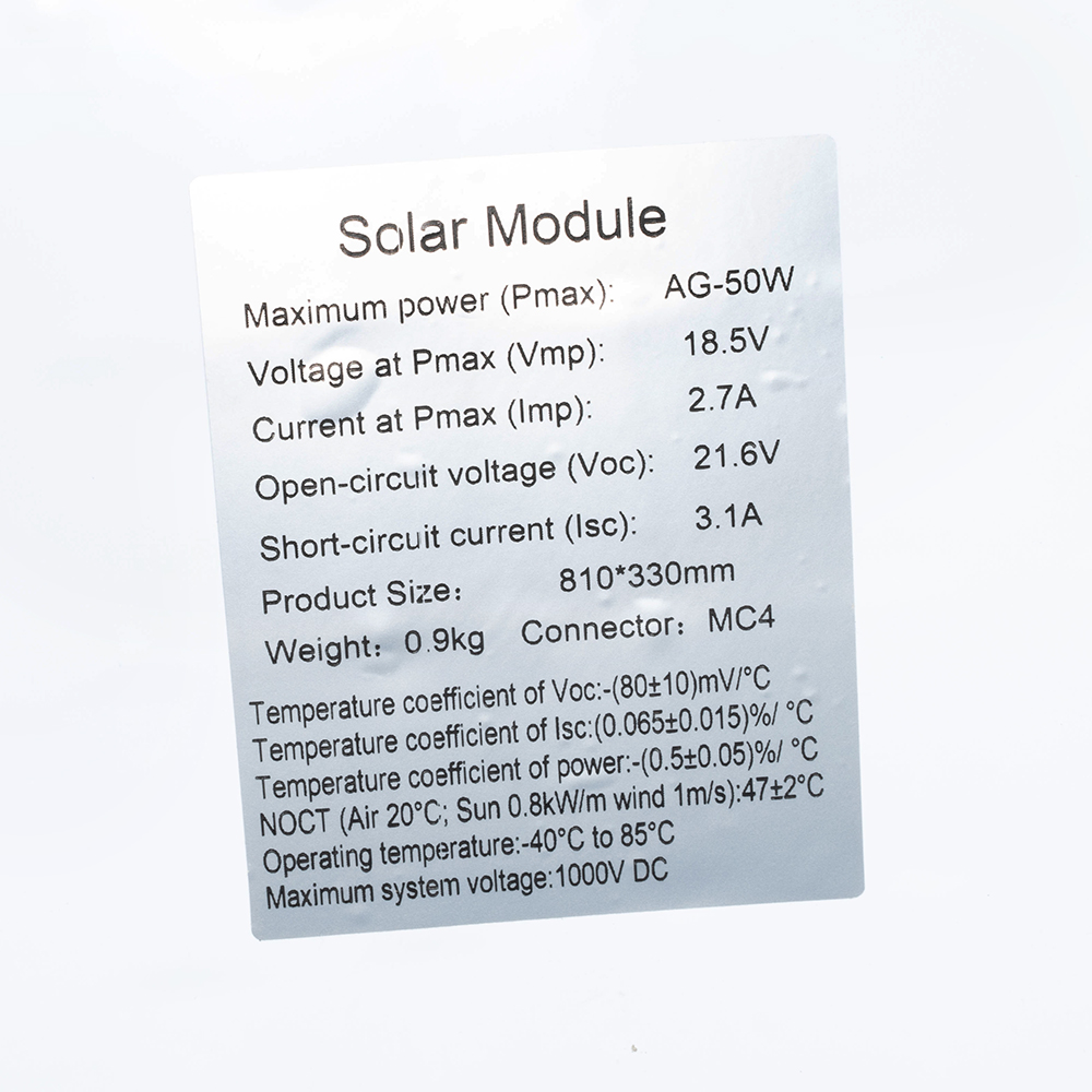 Гнучка сонячна панель AG-50W flexible solar