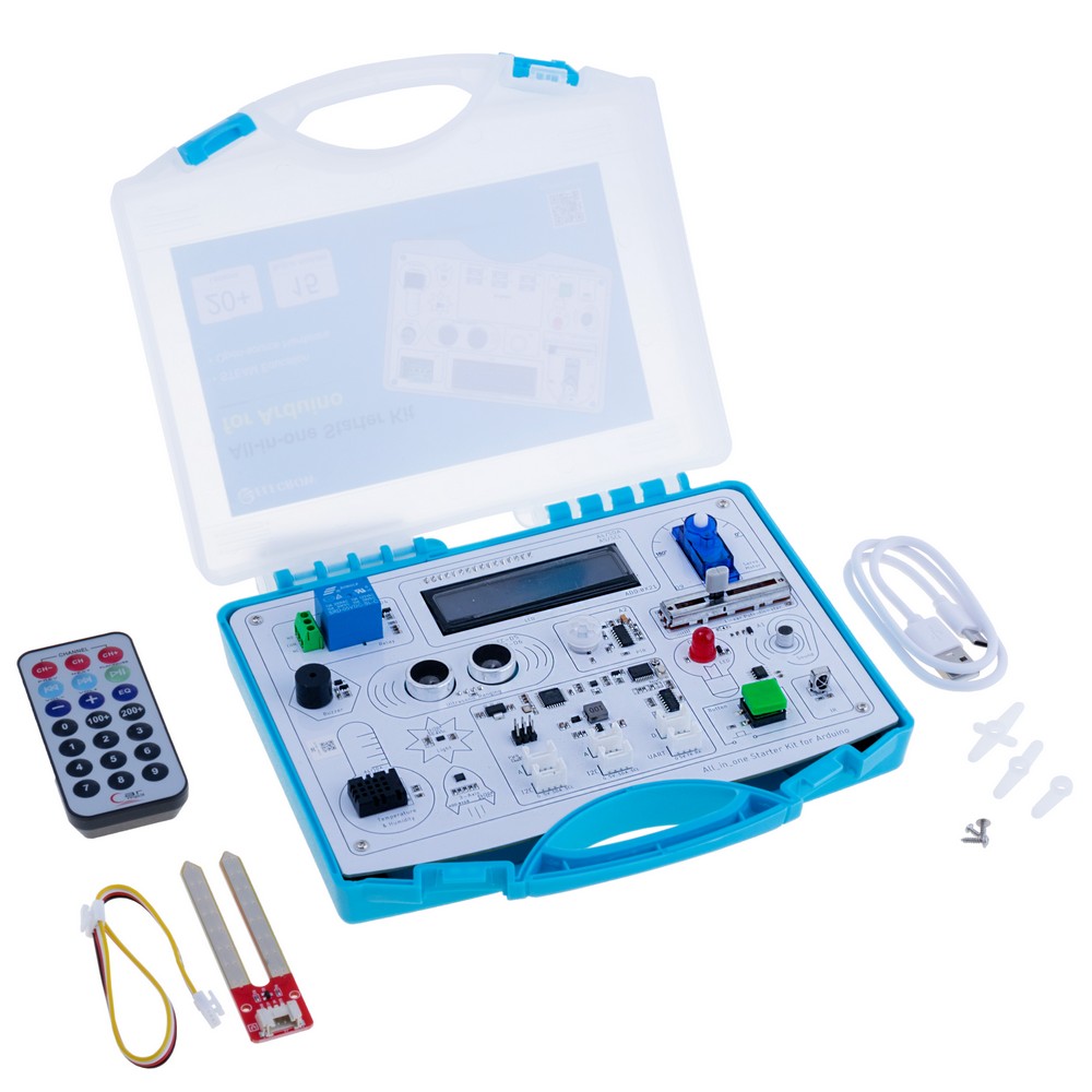 Набір All-in-one Starter Kit for Arduino Common Board Design Kit with 15 Sensors and 21 Lessons