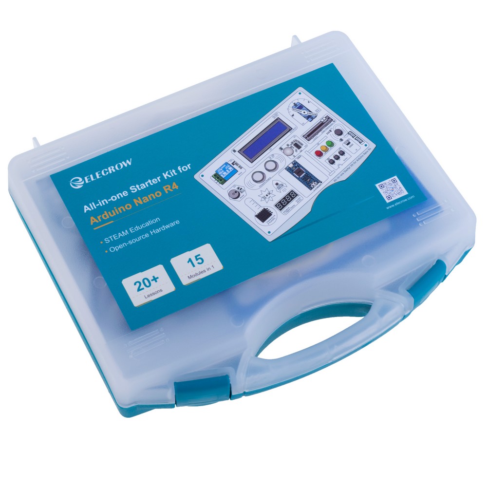 Набір All-in-one Starter Kit for Arduino NANO R4 with 20 lessons and 15 modules