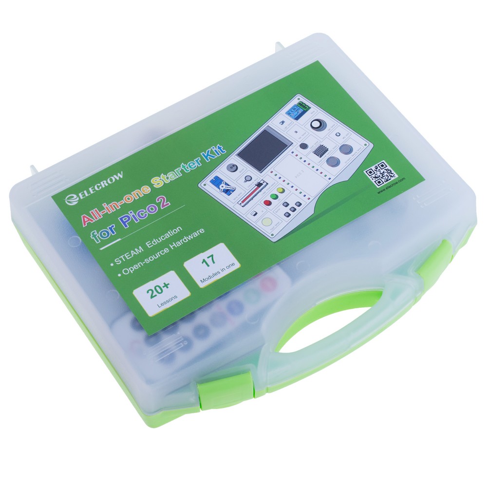 Набір All-in-one Starter Kit for Pico 2|RP2350 Starter Kit: 17 Sensors & 21 Coding Lessons