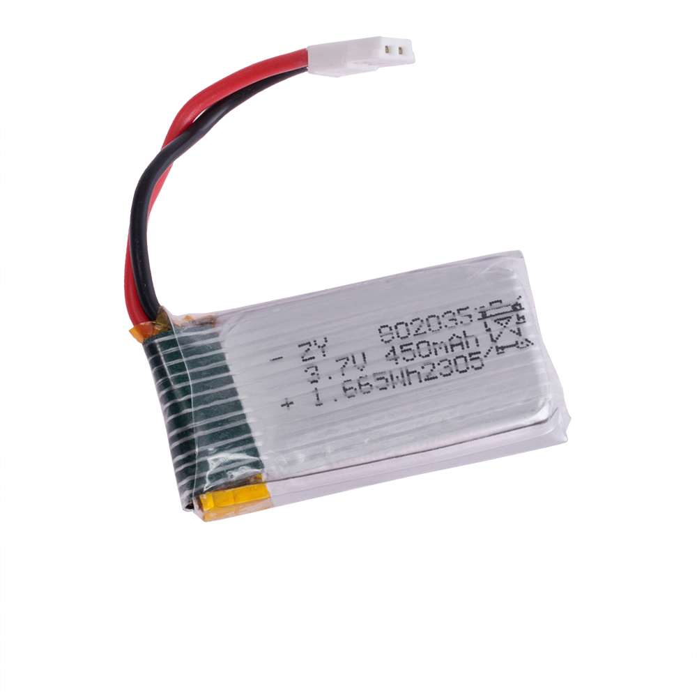 LiPo 450mAh, 3,7V, 9x20x35мм LiPower акумулятор LP802035