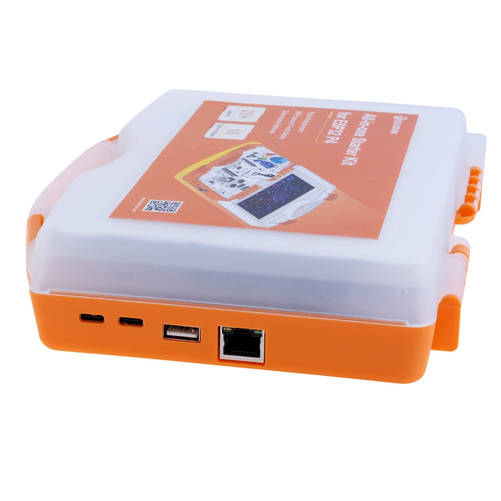 Набір All-in-one Starter Kit for ESP32-P4 with Common Board design, 16 Modules and AI Lessons Набір All-in-one Starter Kit for ESP32-P4 with Common Board design, 16 Modules and AI Lessons