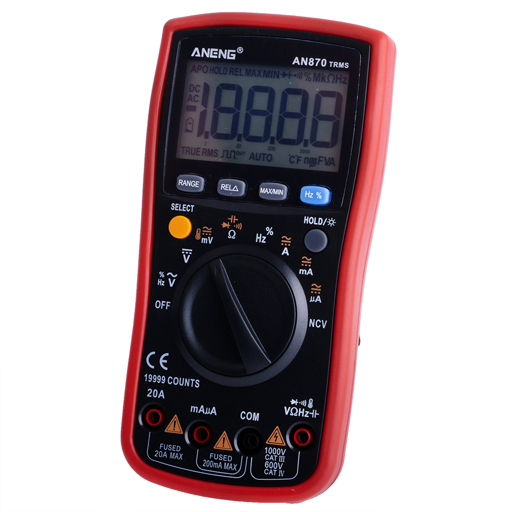 AN870 Pro Red мультиметр (ANENG)