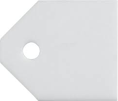AOS3P прокладка керамічна для TO3P; L:17.5mm; W:20.5mm