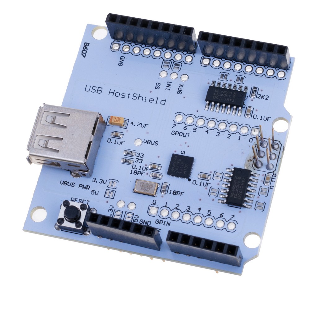 Arduino USB Host шилд 2.0 на базі MAX3421 Arduino USB Host шилд 2.0 на базі MAX3421