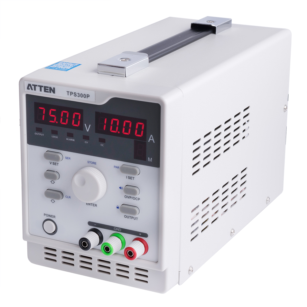 Блок живлення лабораторний 300W, 0-75VDC, ATTEN TPS300P