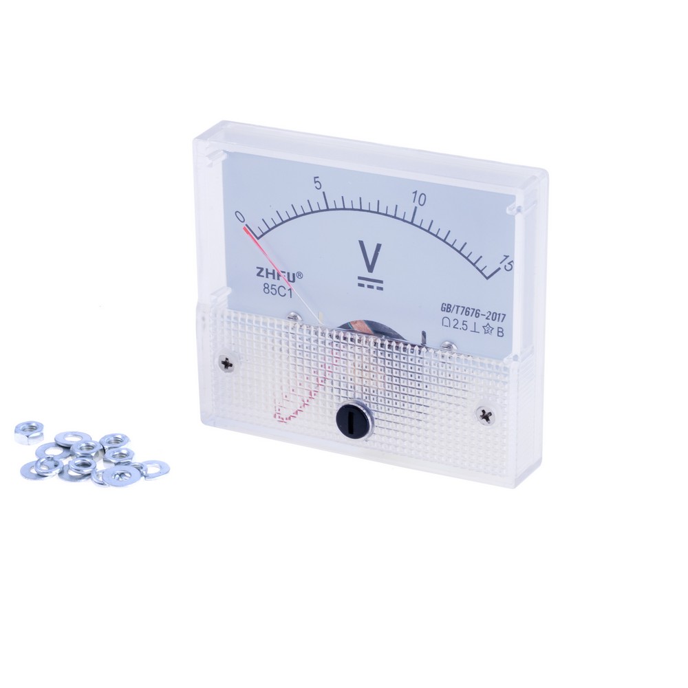 Аналоговий вольтметр 15VDC
