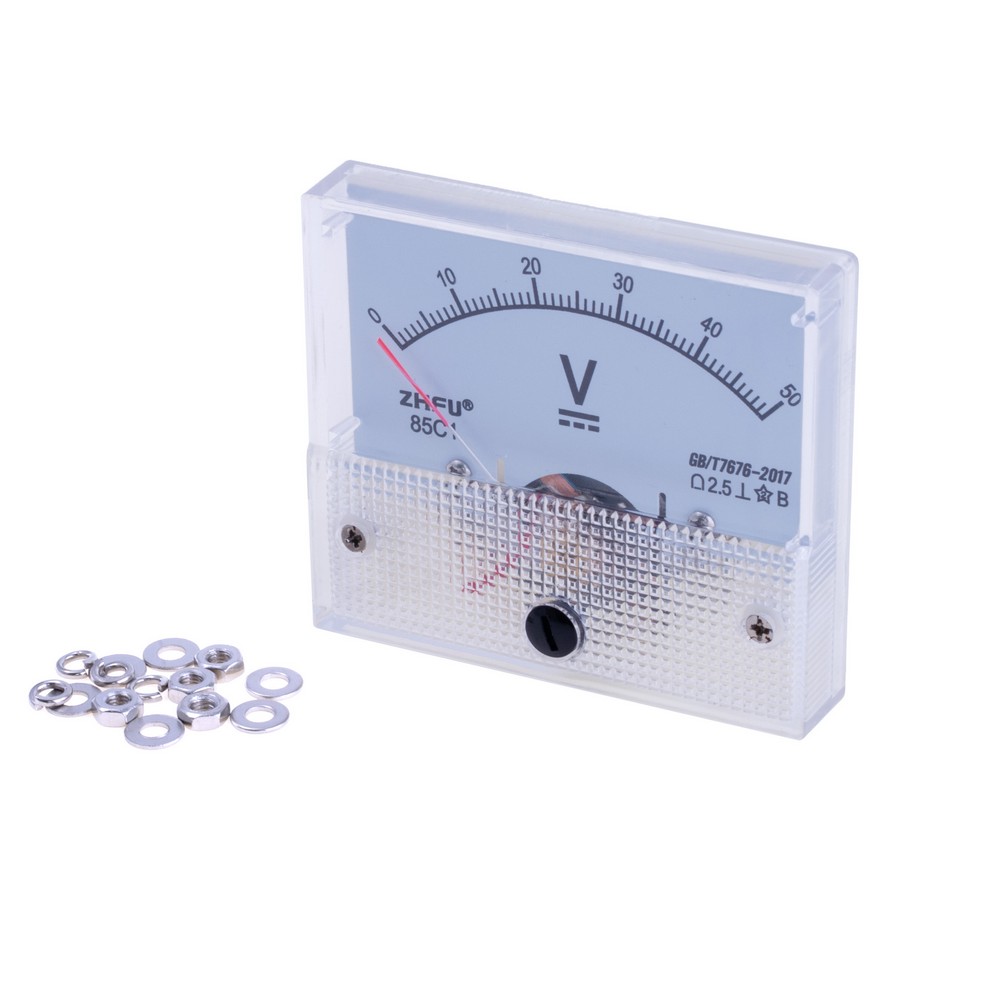 Аналоговий вольтметр 50VDC