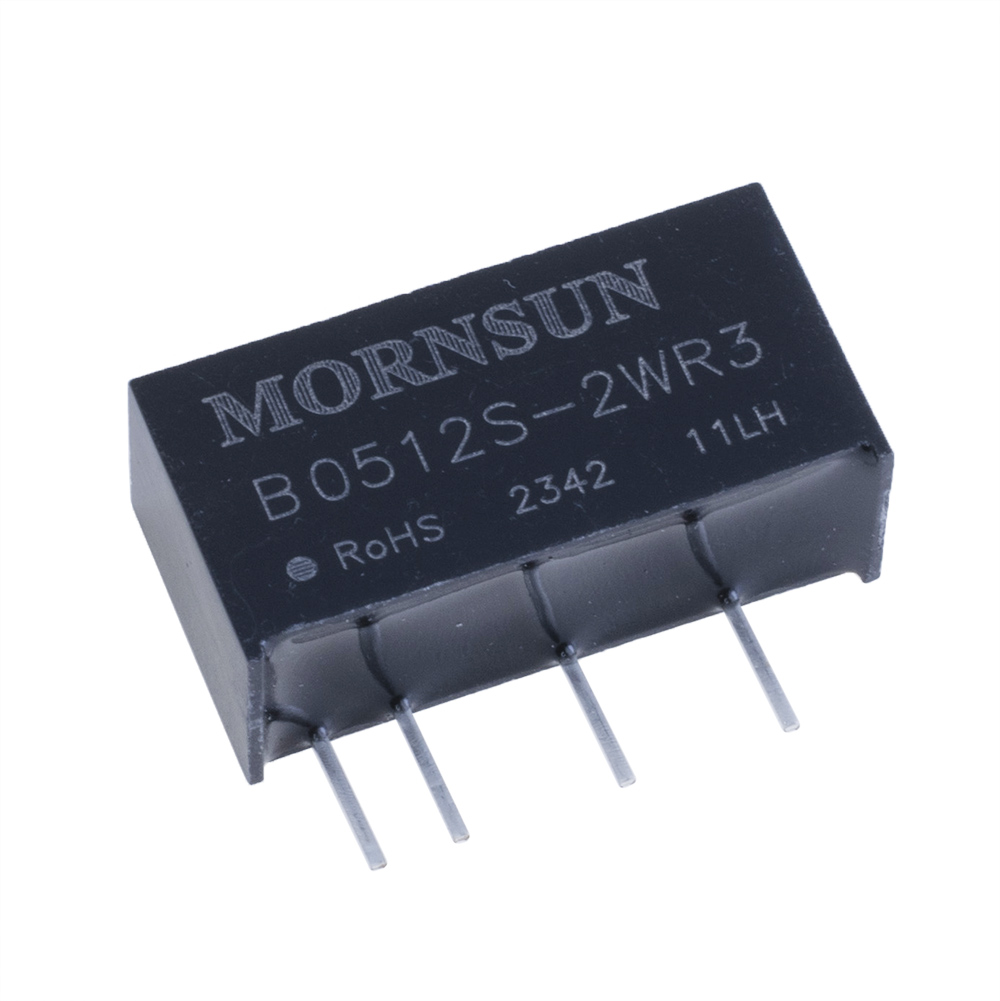 DC/DC перетворювач 2W, Mornsun B0512S-2WR3