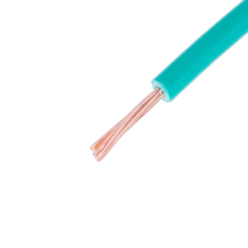 Провід багатожильний 0.5mm² (20AWG, 7xD0.3mm) зелений