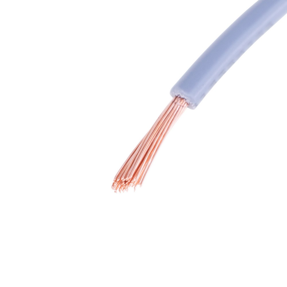 Провід багатожильний 1.0mm² (18AWG, 32xD0.20mm) сірий
