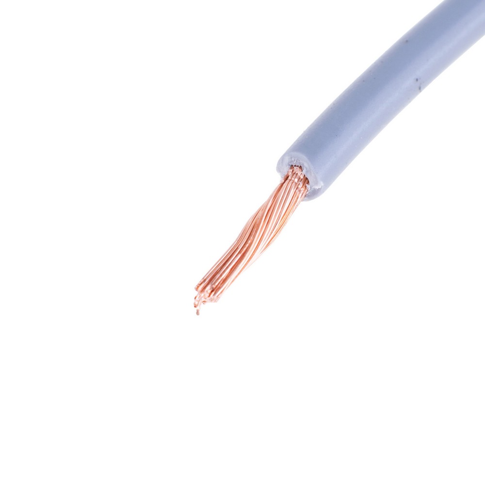 Провід багатожильний 1.5mm² (16AWG, 48xD0.20mm) сірий