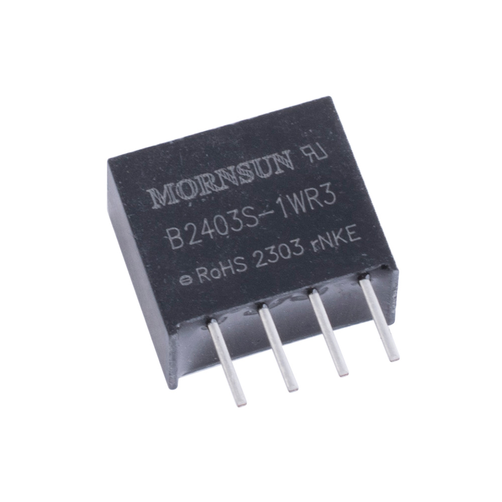 DC/DC перетворювач 1W, Mornsun B2403S-1WR3 DC/DC перетворювач 1W, Mornsun B2403S-1WR3