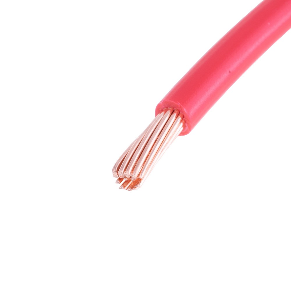 Провід багатожильний 6mm² (10AWG, 19xD0.64mm) червоний