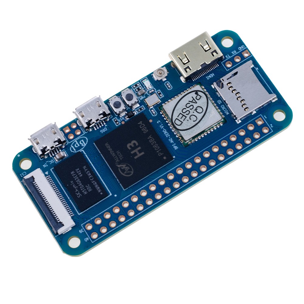 Мікрокомп'ютер Banana Pi BPI-M2 Zero, Allwinner H3 512MB DDR3
