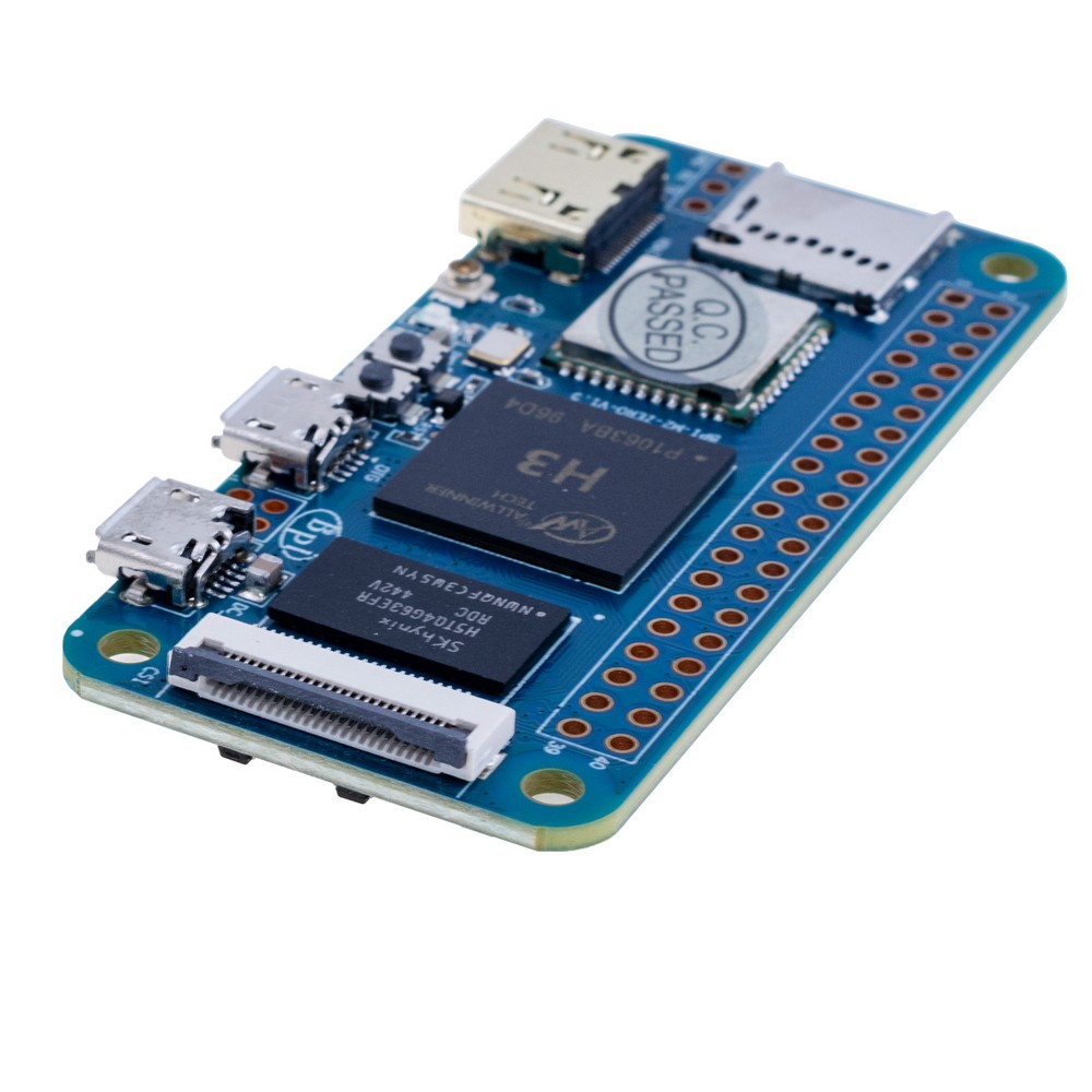 Мікрокомп'ютер Banana Pi BPI-M2 Zero, Allwinner H3 512MB DDR3