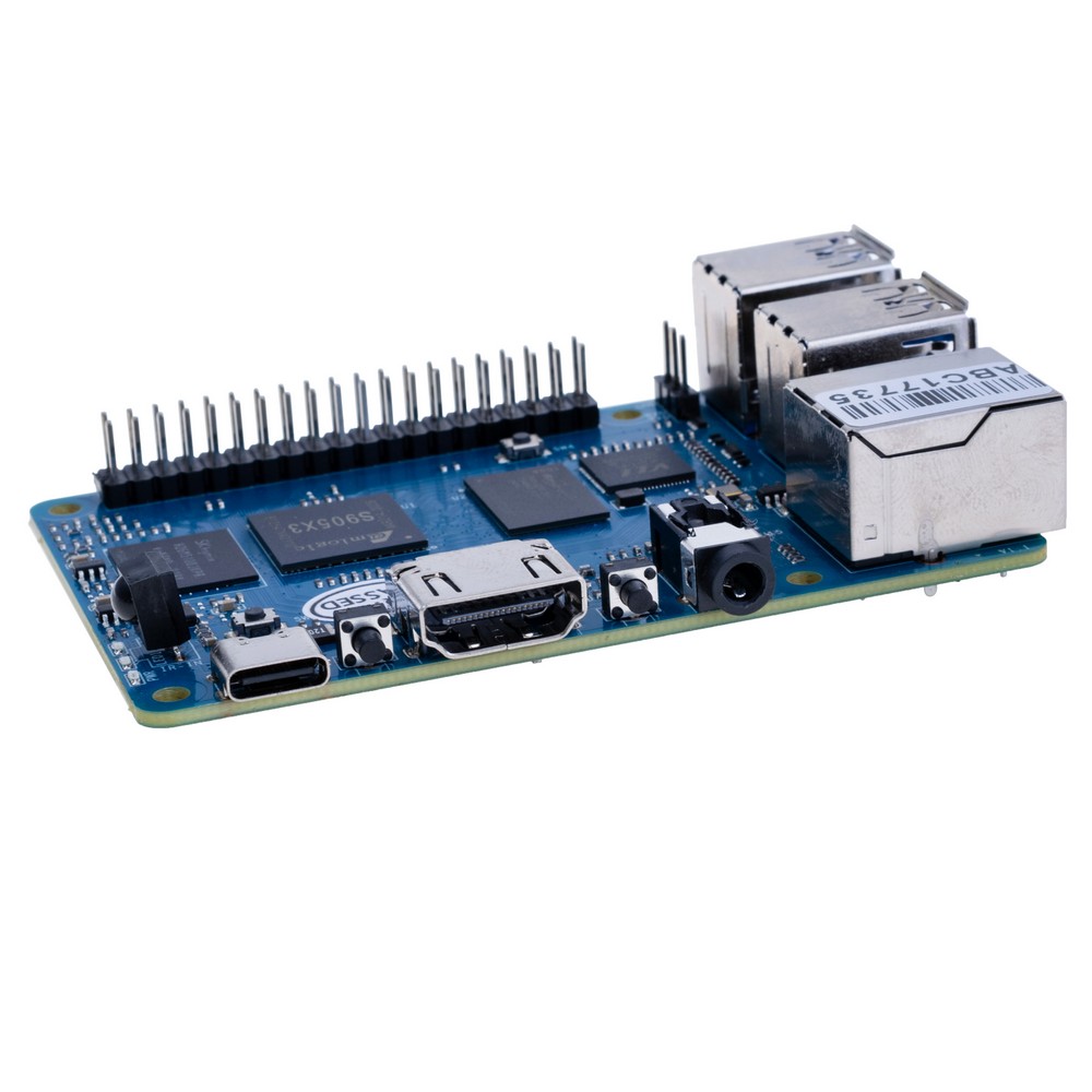 Мікрокомп'ютер Banana Pi BPI-M5, Amlogic S905X3 4GB DDR4+16G eMMC