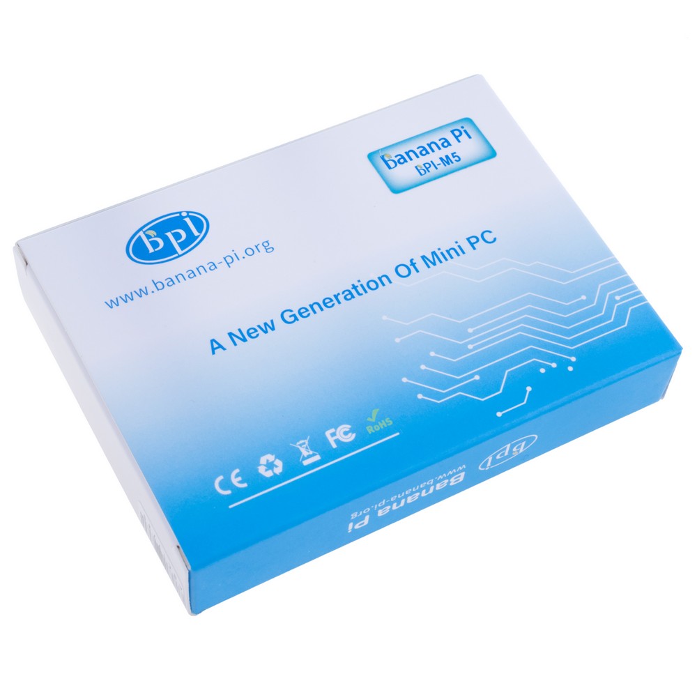 Мікрокомп'ютер Banana Pi BPI-M5, Amlogic S905X3 4GB DDR4+16G eMMC