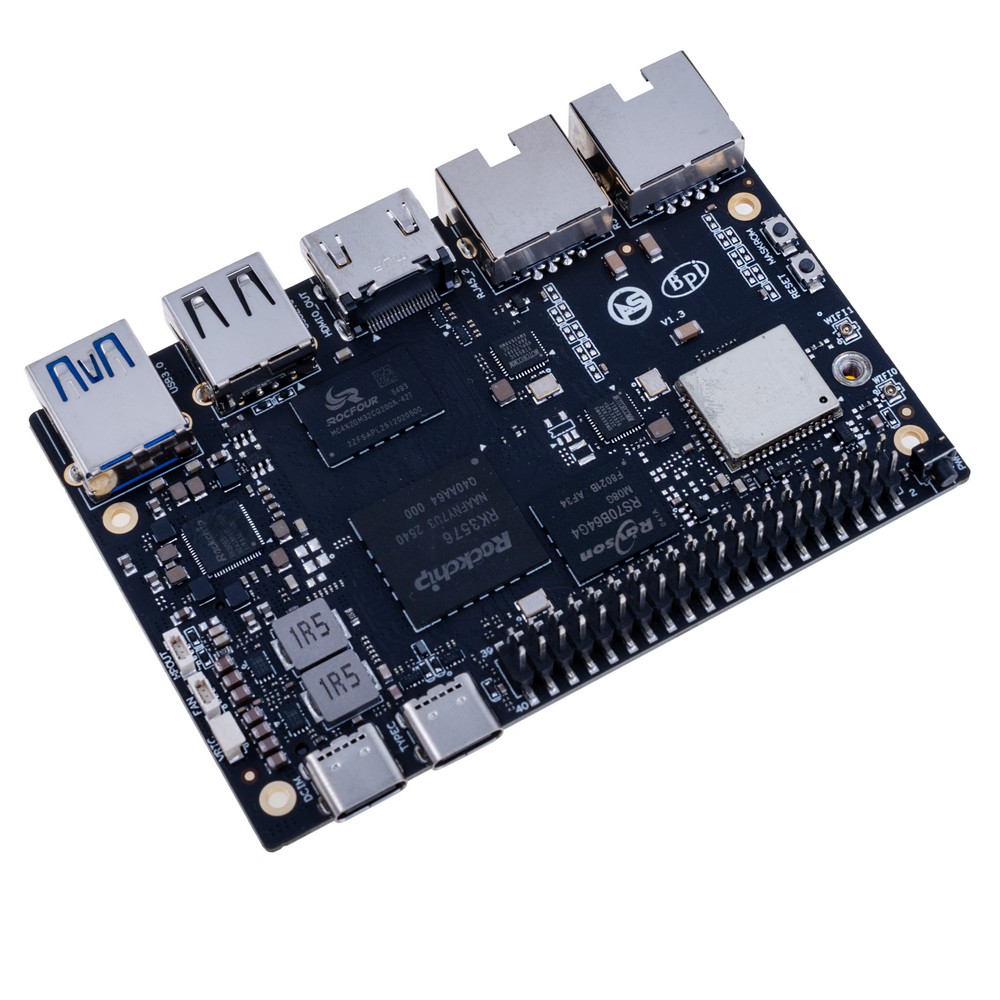 Мікрокомп'ютер Banana Pi BPI-M7 with Rockchip RK3588, 8G RAM and 64 eMMC