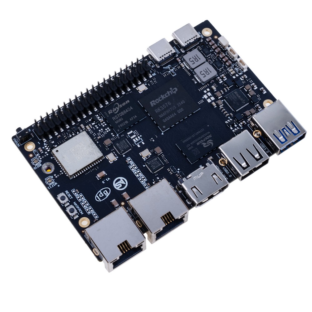 Мікрокомп'ютер Banana Pi BPI-M7 with Rockchip RK3588, 8G RAM and 64 eMMC
