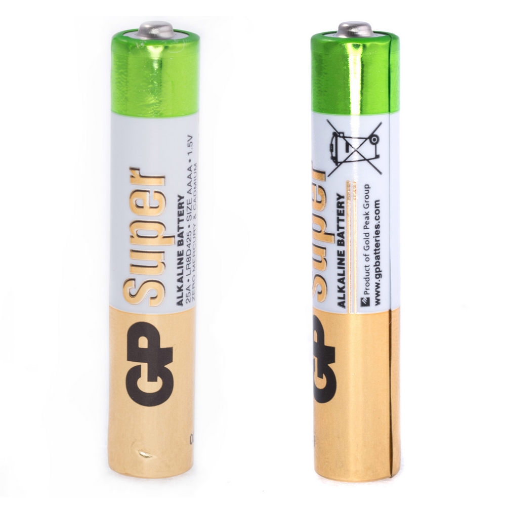 Батарейка AAAA лужна 1,5V 1шт. GP Batteries LR61, U2