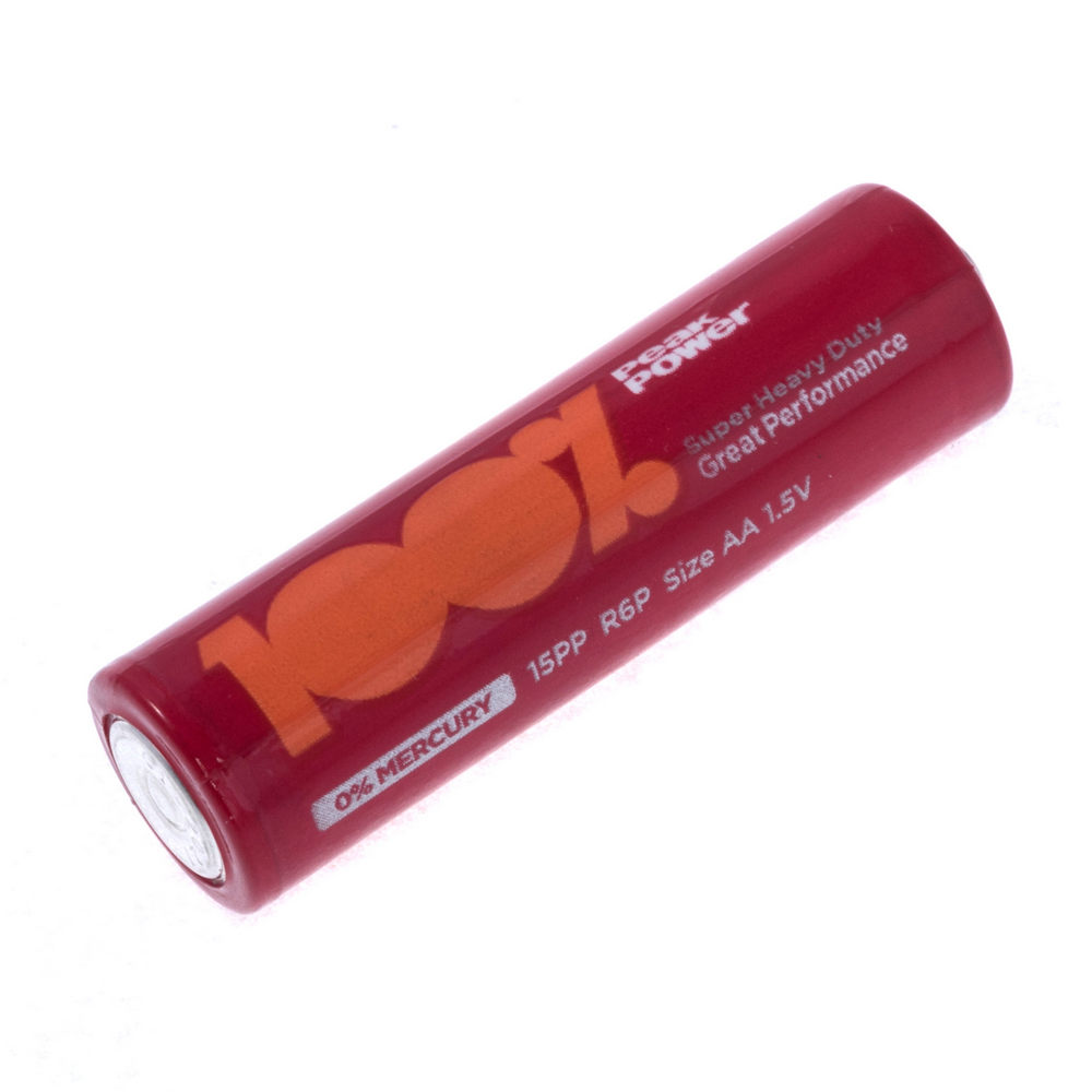 Батарейка AA сольова 1,5V 1шт. GP Batteries PP 15PPE, R6, S2