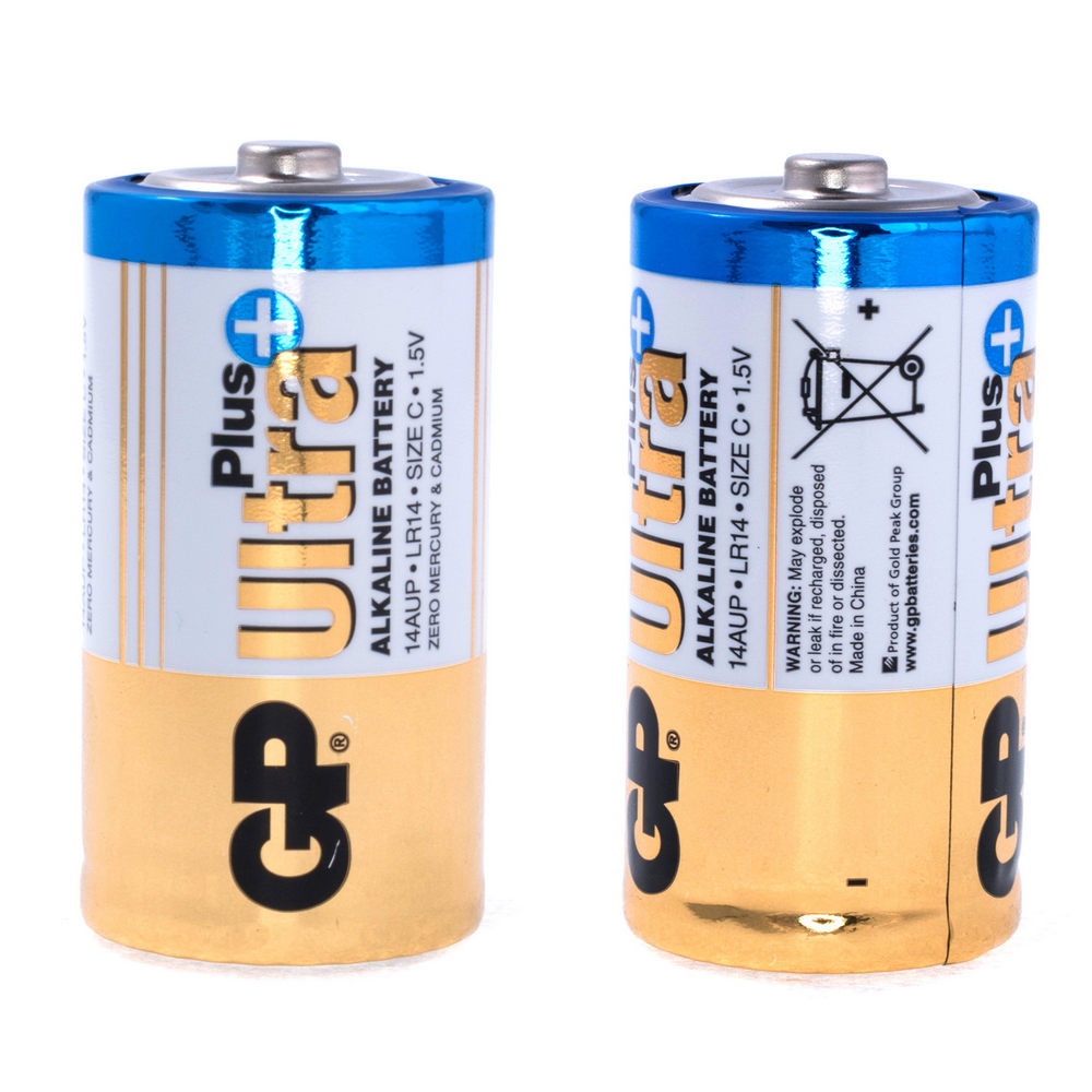 Батарейка C лужна 1,5V 1шт. GP Batteries LR14UP, C, U2
