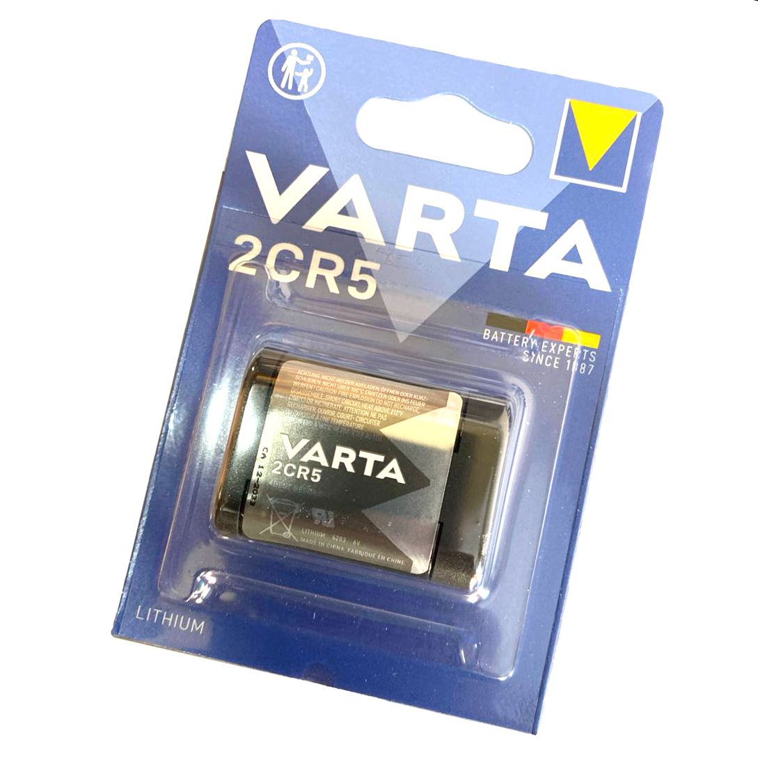 Батарейка 2CR5 літієва 6V 1шт. VARTA 6 203 301 401