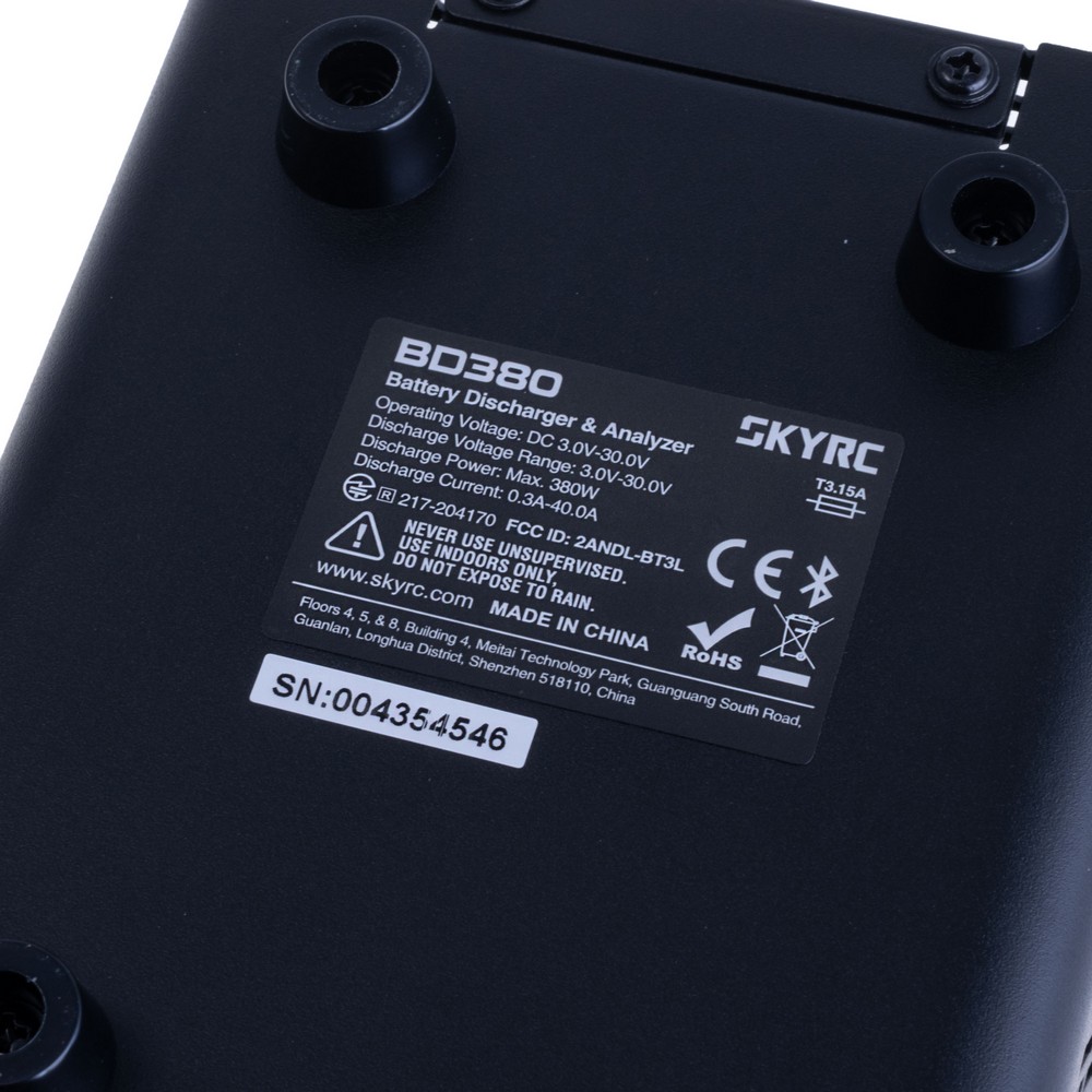 Розрядний пристрій та аналізатор BD380 Discharger SkyRC