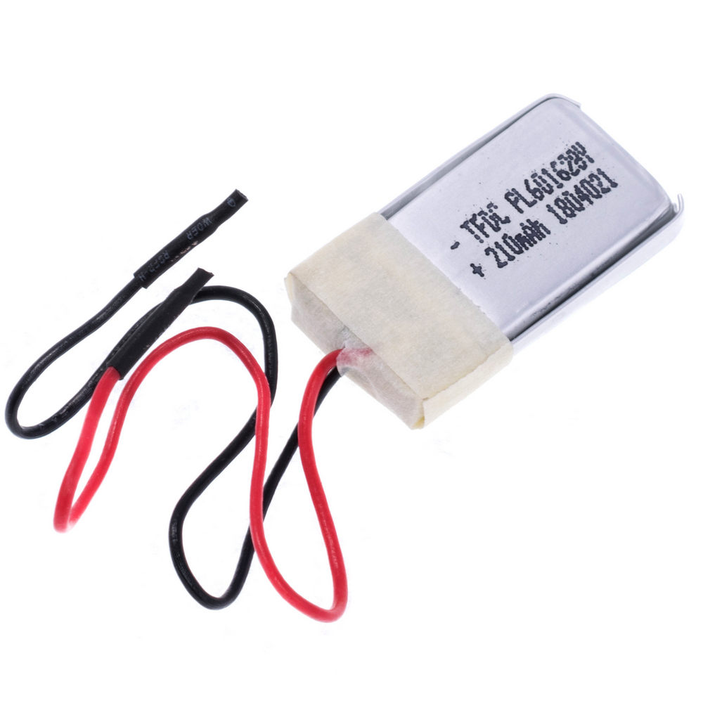 LiPo 210 mAh, 3,7V, 6,2x17x30мм Wanmabattery акумулятор літій-полімерний BDX-601628Y