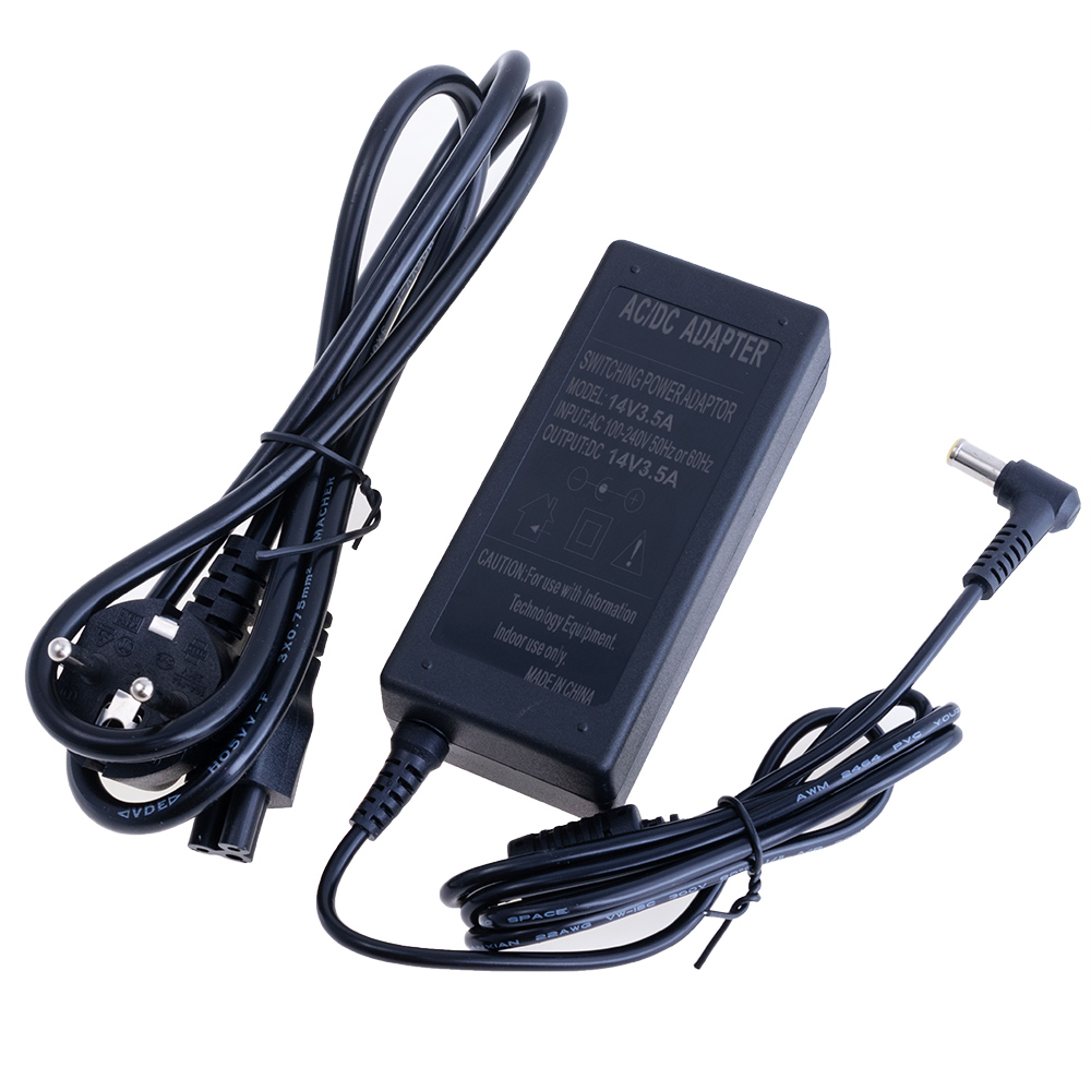 Блок живлення настільний 49W 14V, роз'єм:6.5x4.4mm