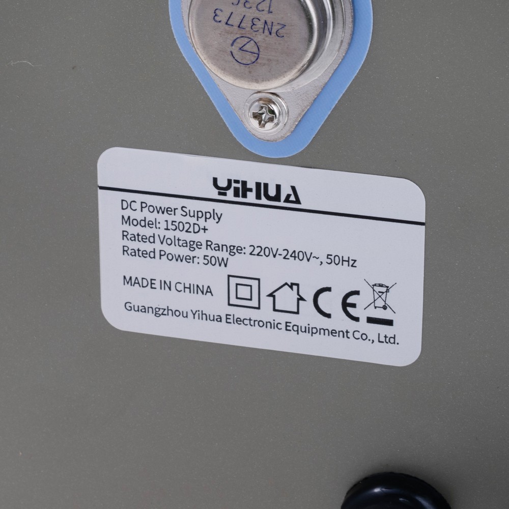 Блок живлення лабораторний 35W, 0-15VDC, YiHUA 1502D+ Блок живлення лабораторний 35W, 0-15VDC, YiHUA 1502D+