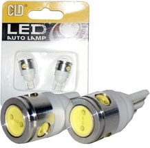 Лампа автомобильная LED-L1129 под цоколь T10. W2.1x9.5D. W5W [white] BL2
