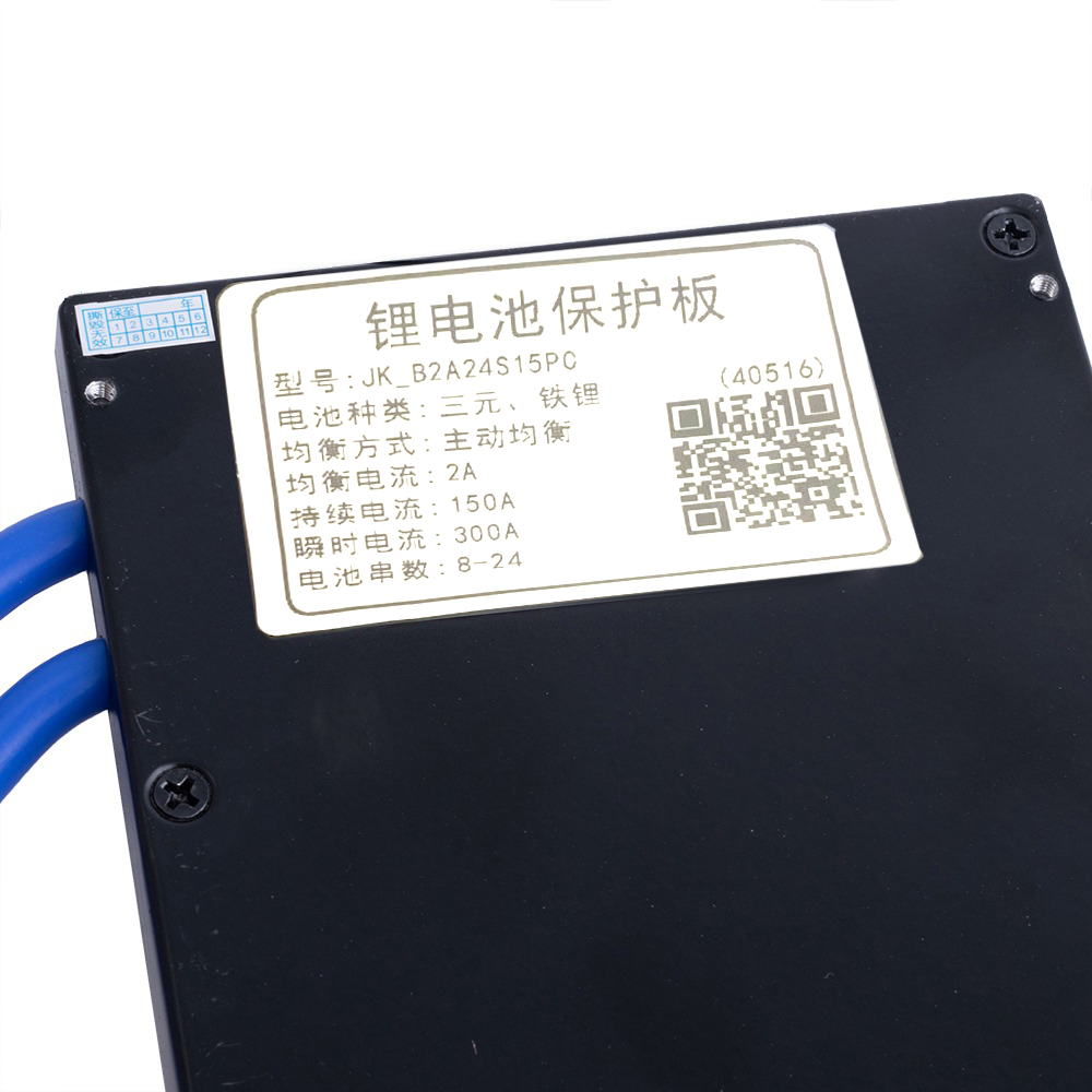 BMS JK-B2A24S15P-CAN (Li-Ion/LiFePo4/LTO 8S-24S; Balancer 2A; Charge/Discharge: 150A; BT/RS485/CAN)