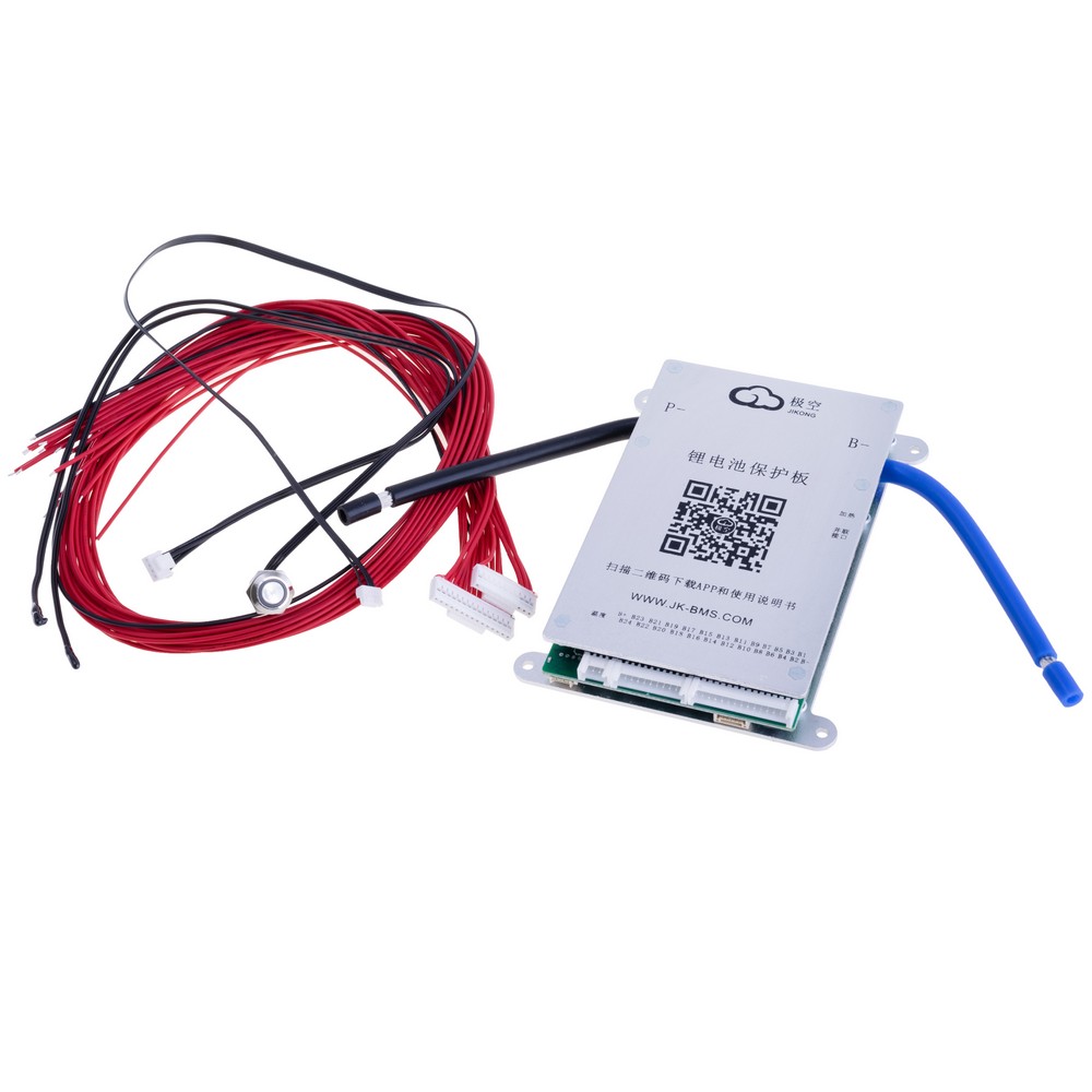 BMS JK-BD6A17S8P V17 (Li-Ion/LiFePo4/LTO 8S-17S; Balancer 0.6A; Charge/Discharge: 80A; BT/RS485) BMS JK-BD6A17S8P V17 (Li-Ion/LiFePo4/LTO 8S-17S; Balancer 0.6A; Charge/Discharge: 80A; BT/RS485)
