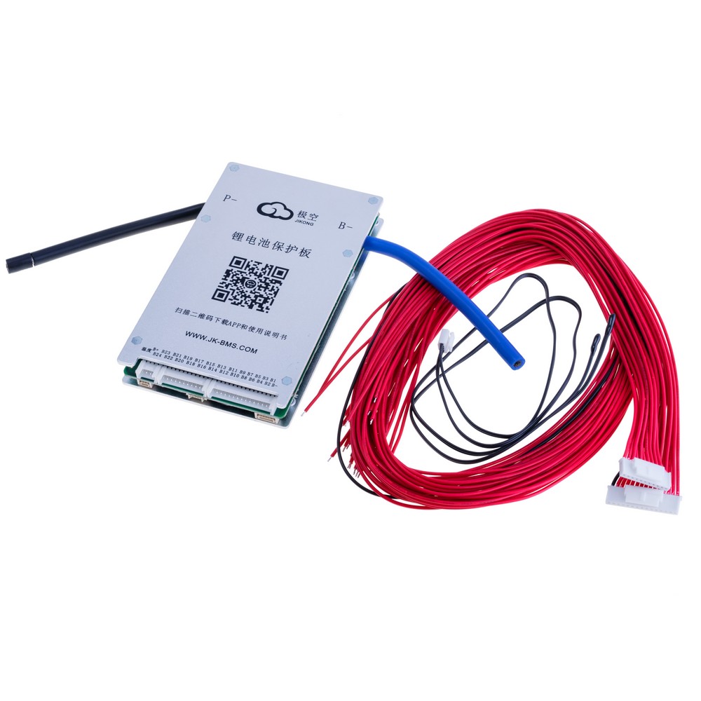 BMS JK-BD6A24S6P-CAN (Li-Ion/LiFePo4/LTO 8S-24S; Balancer 0.6A; Charge/Discharge: 60A; BT/RS485) BMS JK-BD6A24S6P-CAN (Li-Ion/LiFePo4/LTO 8S-24S; Balancer 0.6A; Charge/Discharge: 60A; BT/RS485)