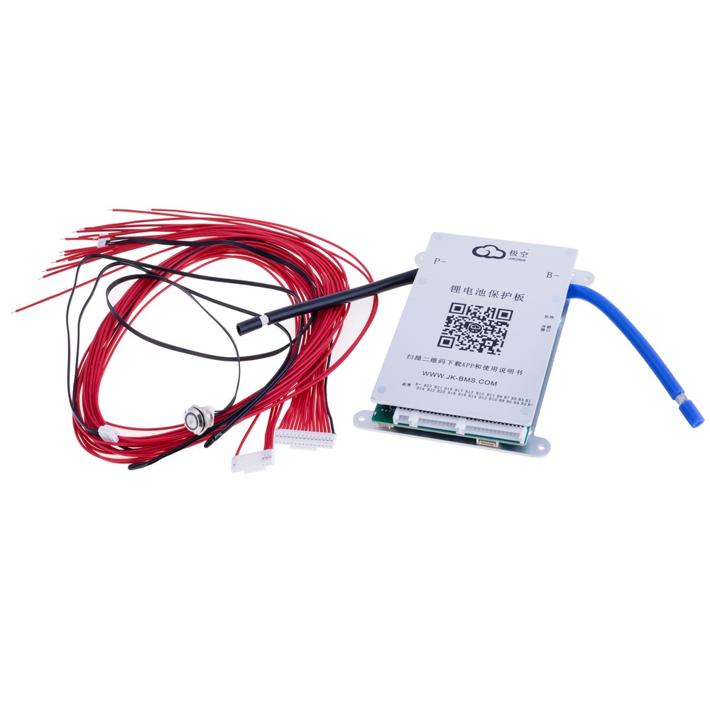 BMS JK-BD6A17S6P V17 (Li-Ion/LiFePo4/LTO 8S-17S; Balancer 0.6A; Charge/Discharge: 60A; BT/RS485/Heating) BMS JK-BD6A17S6P V17 (Li-Ion/LiFePo4/LTO 8S-17S; Balancer 0.6A; Charge/Discharge: 60A; BT/RS485/Heating)