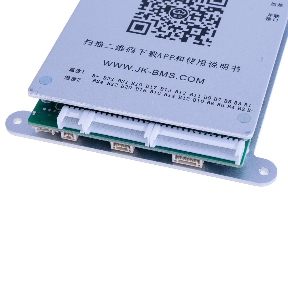 BMS JK-BD6A24S6P (Li-Ion/LiFePo4/LTO 8S-24S; Balancer 0.6A; Charge/Discharge: 60A; BT/RS485)