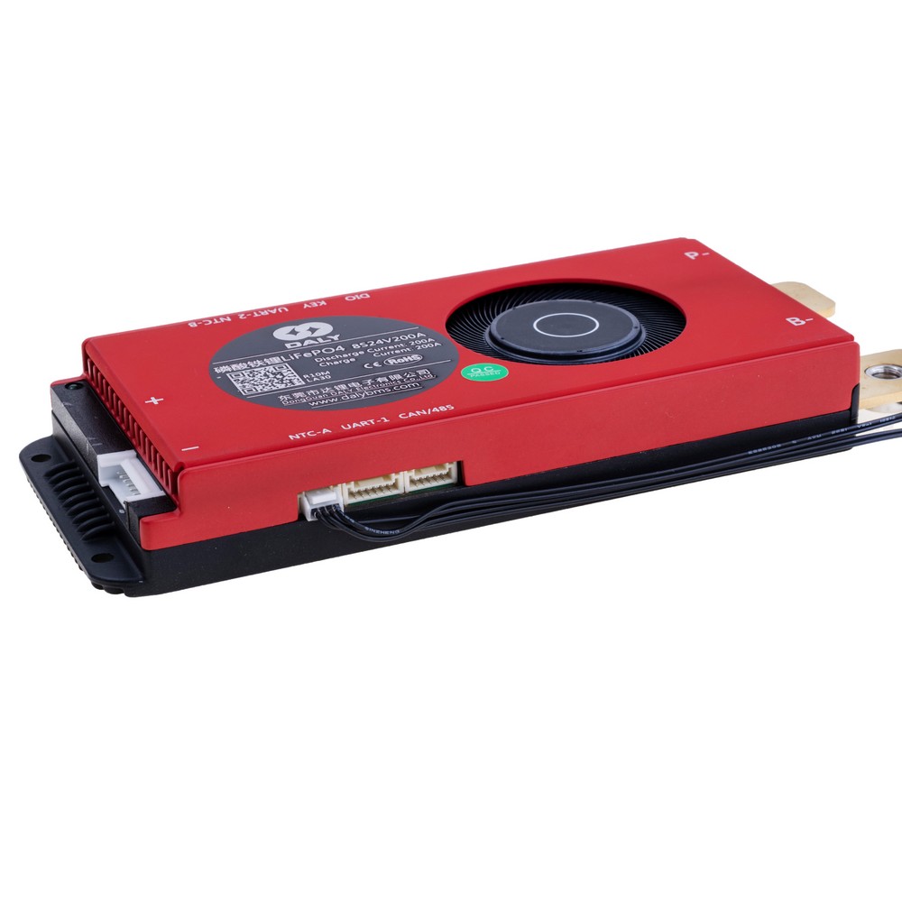 BMS контроллер LiFePO4, 8S, 200A, CAN+Bluetooth