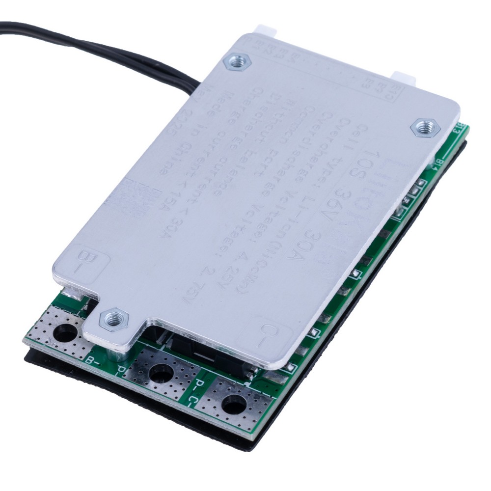 BMS Плата захисту CX10S30A-SH-F-Y для 10-ти акумуляторів LI-ION, 36V 30А