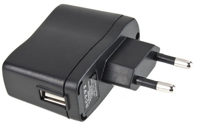 Блок живлення для зарядки з USB Блок живлення для зарядки з USB