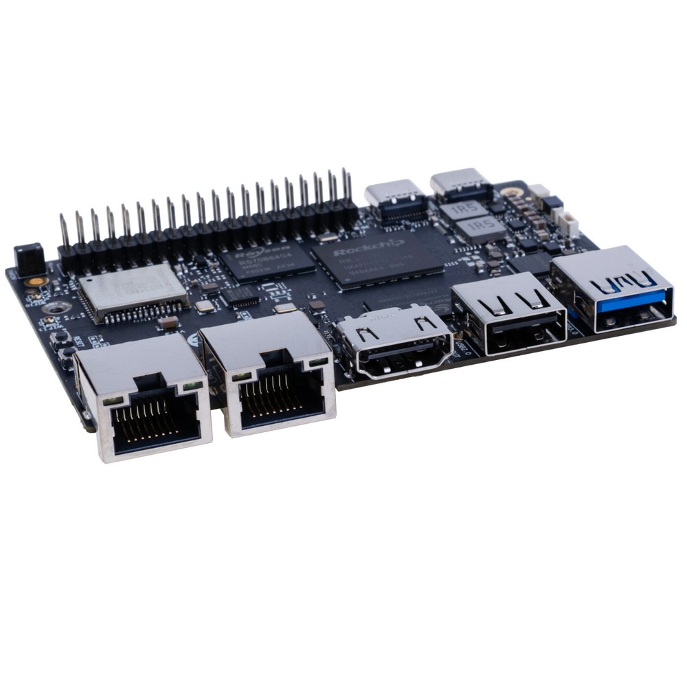 Мікрокомп'ютер Banana Pi BPI-M5 Pro, Rockchip RK3576 8GB LPDDR4+ 64GB eMMC