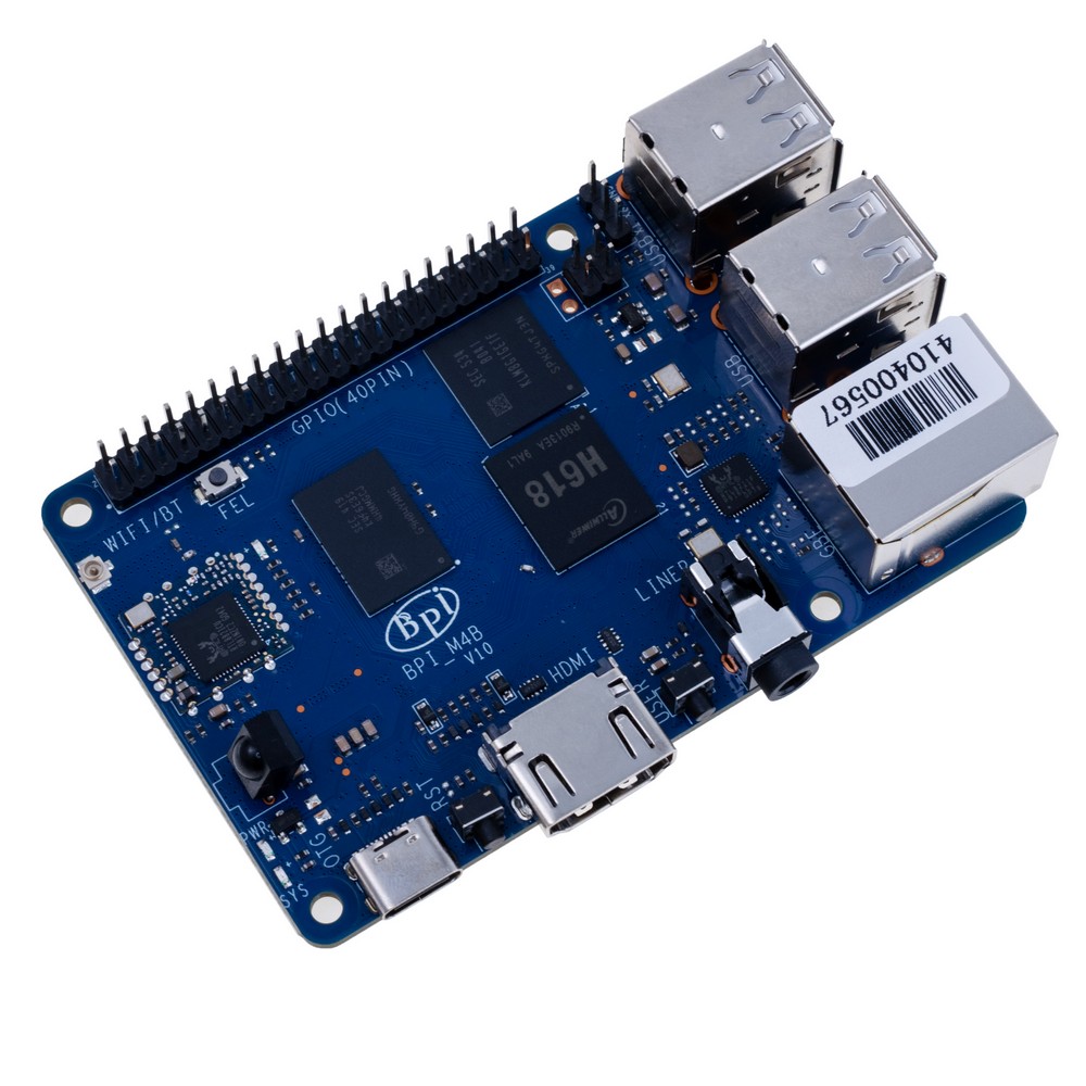 Мікрокомп'ютер Banana Pi BPI-M4 Berry 2G LPDDR4+8G eMMC