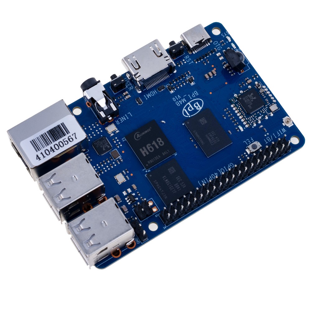 Мікрокомп'ютер Banana Pi BPI-M4 Berry 2G LPDDR4+8G eMMC