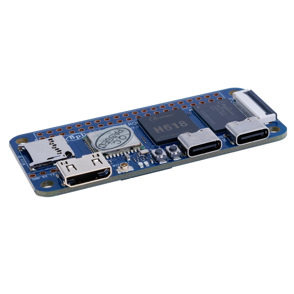 Мікрокомп'ютер Banana Pi BPI-M4 Zero, Allwinner H618 4G DDR3+32G eMMC