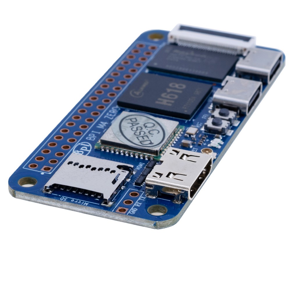 Мікрокомп'ютер Banana Pi BPI-M4 Zero, Allwinner H618 4G DDR3+32G eMMC